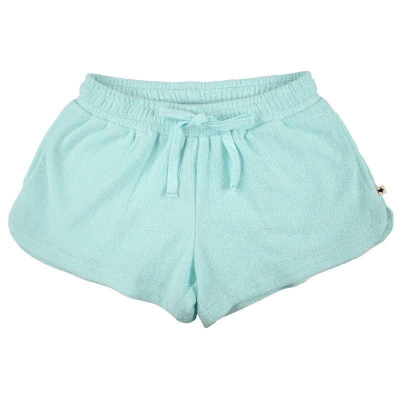 Terry Shorts in Aqua