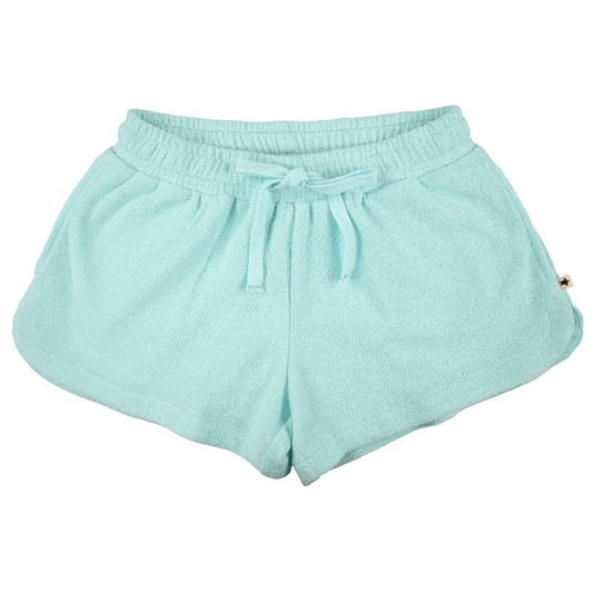 Terry Shorts in Aqua