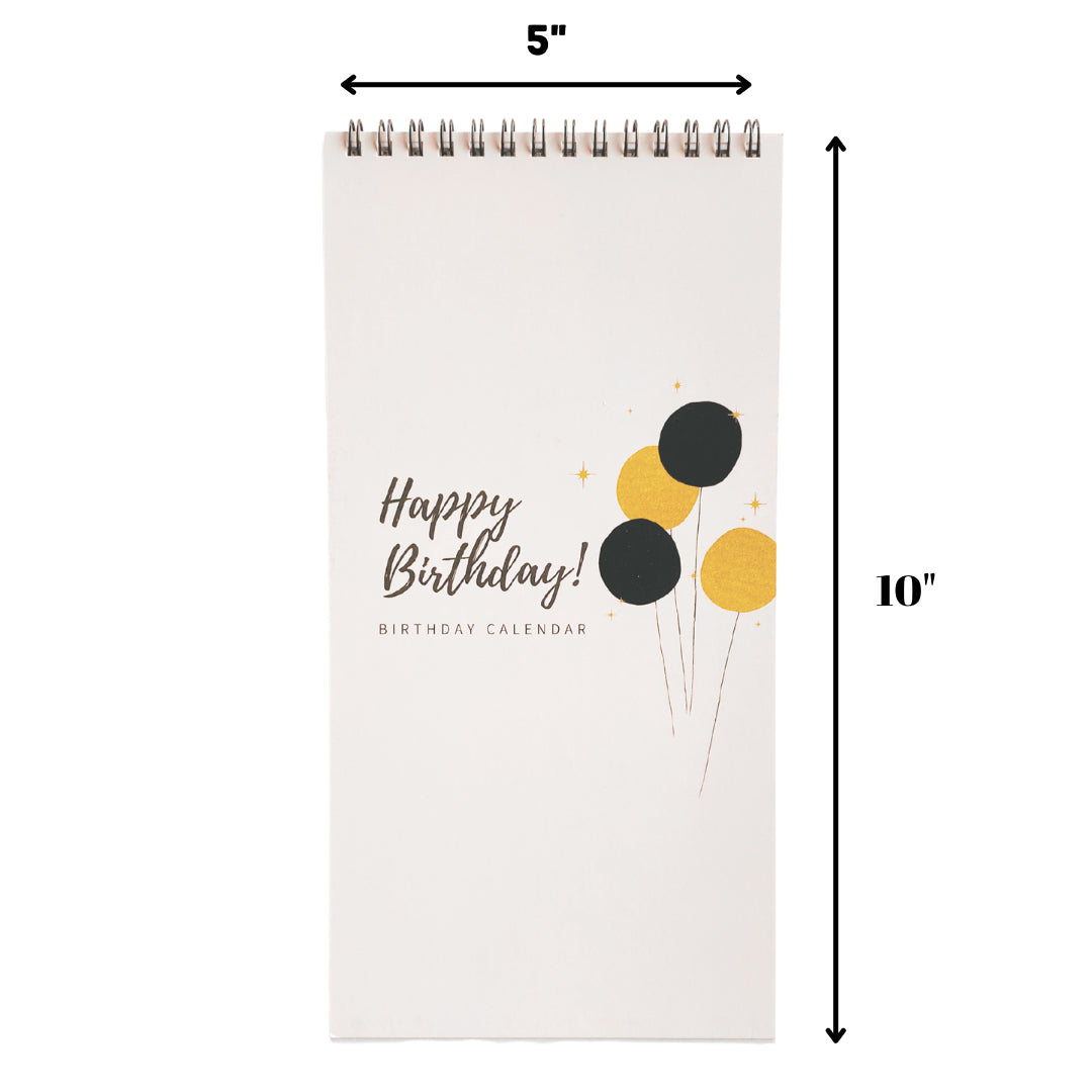 Perpetual Birthday Calendar