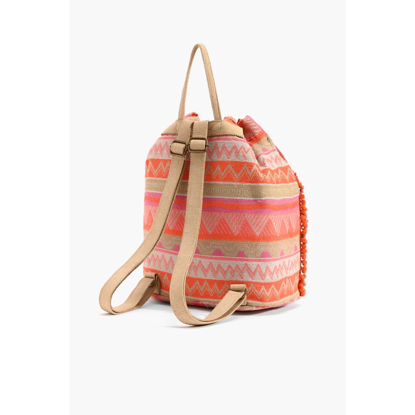 Poppy Floral Beaded Backpack