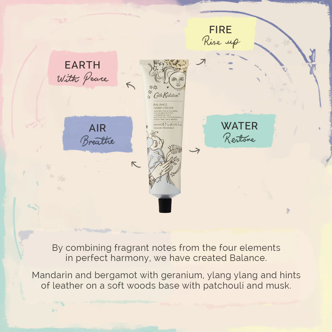 Power To The Peaceful Balance Hand Cream / Lotion with Twist Key