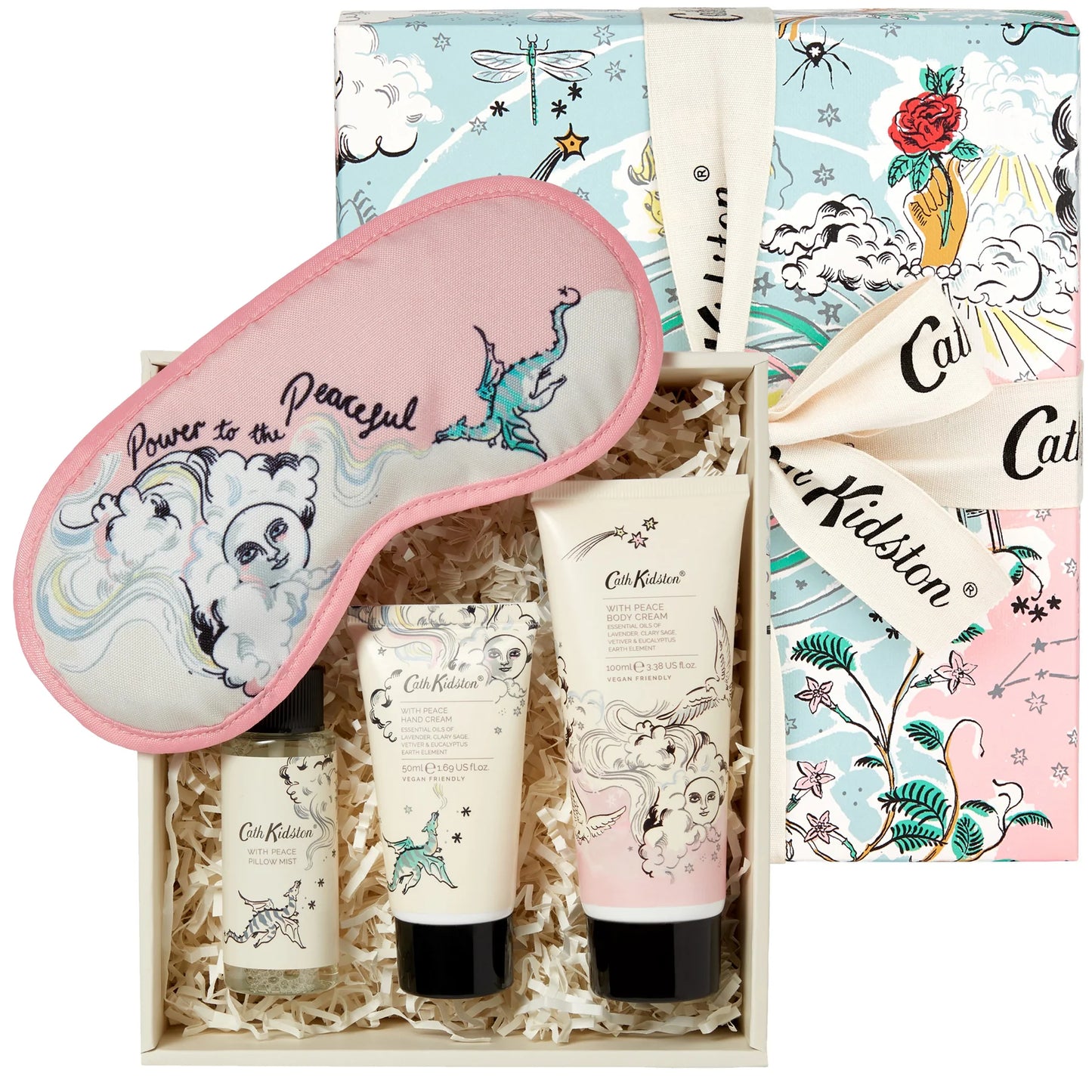 Power To The Peaceful Celestial Gift of Sleep Set - Cream/Lotion