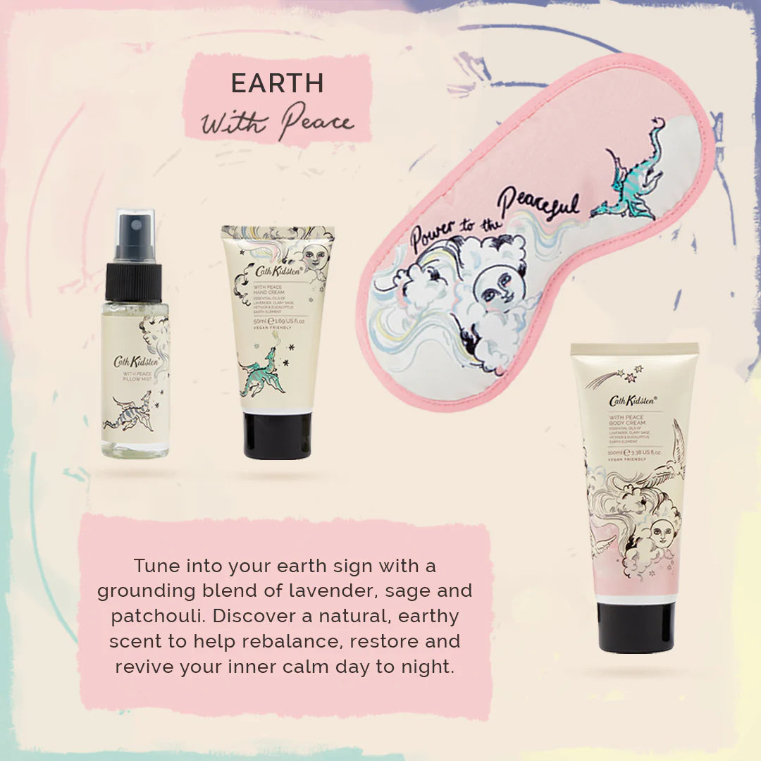 Power To The Peaceful Celestial Gift of Sleep Set - Cream/Lotion