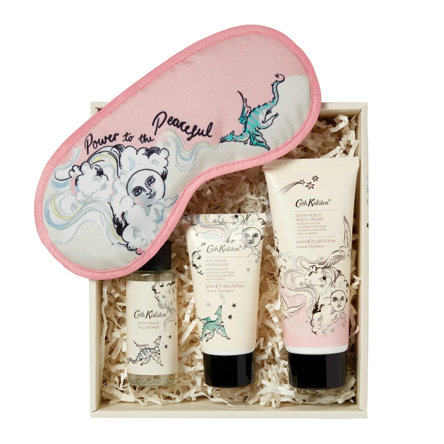 Power To The Peaceful Celestial Gift of Sleep Set - Cream/Lotion