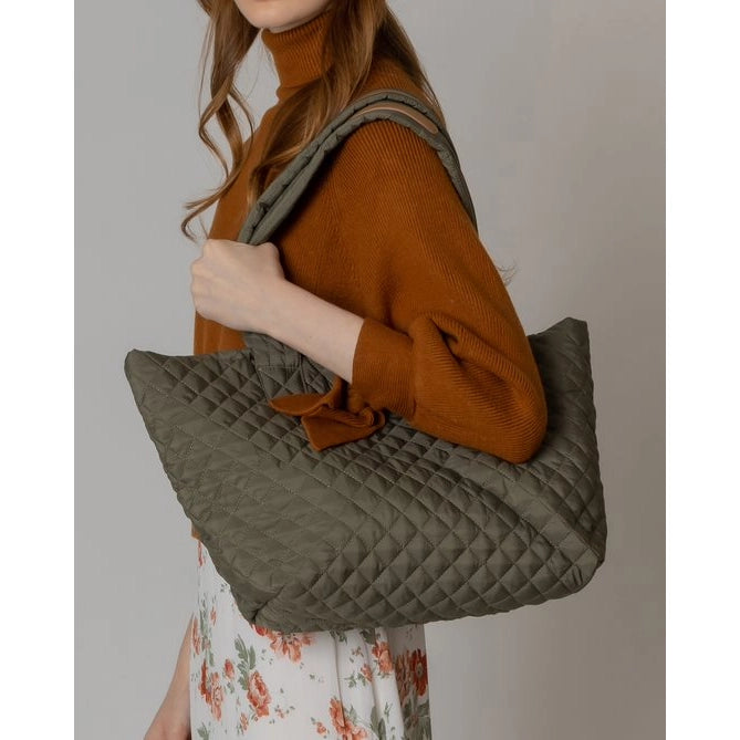 Quilted Tote Bag