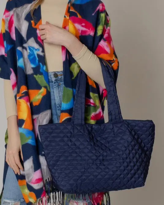 Quilted Tote Bag