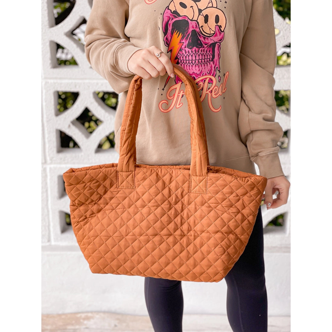 Quilted Tote Bag