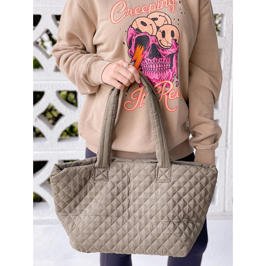 Quilted Tote Bag