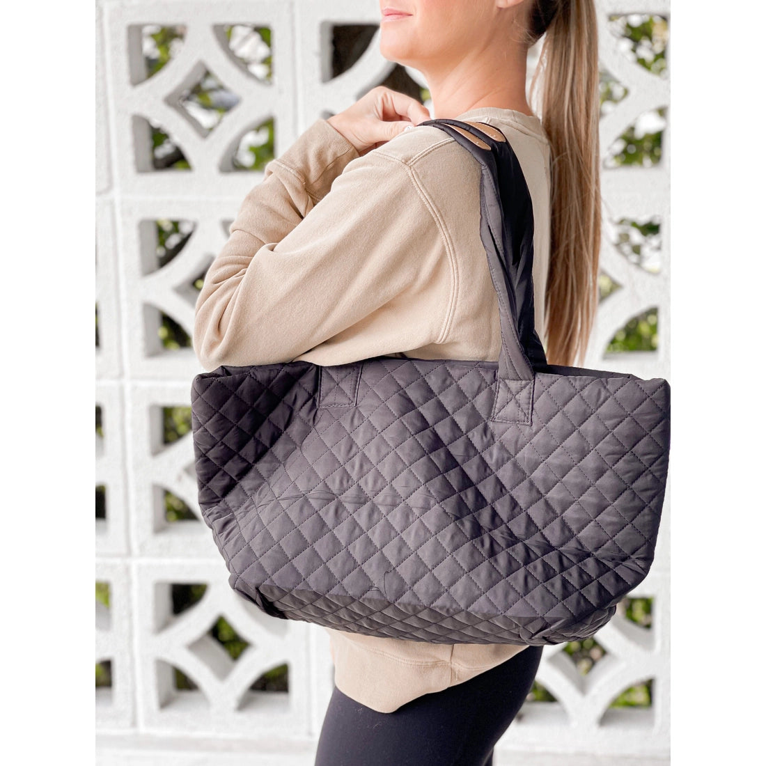 Quilted Tote Bag
