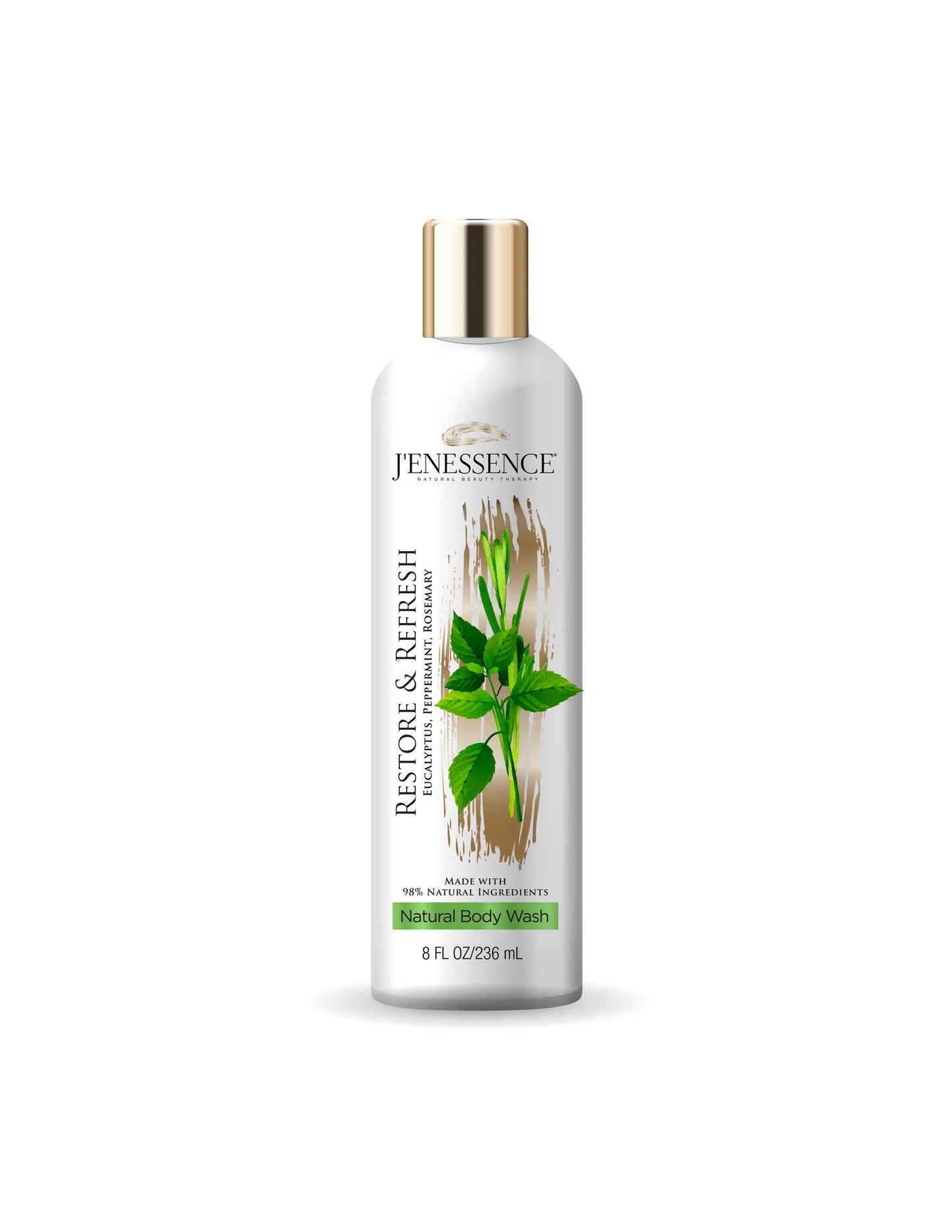 Restore & Refresh Natural Therapeutic Body Wash (Mint, Eucalyptus, Rosemary)
