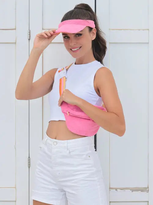 Sol Visor / Hat in Pink