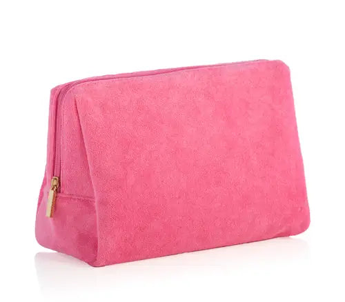 Sol Zip Pouch in Green or Pink