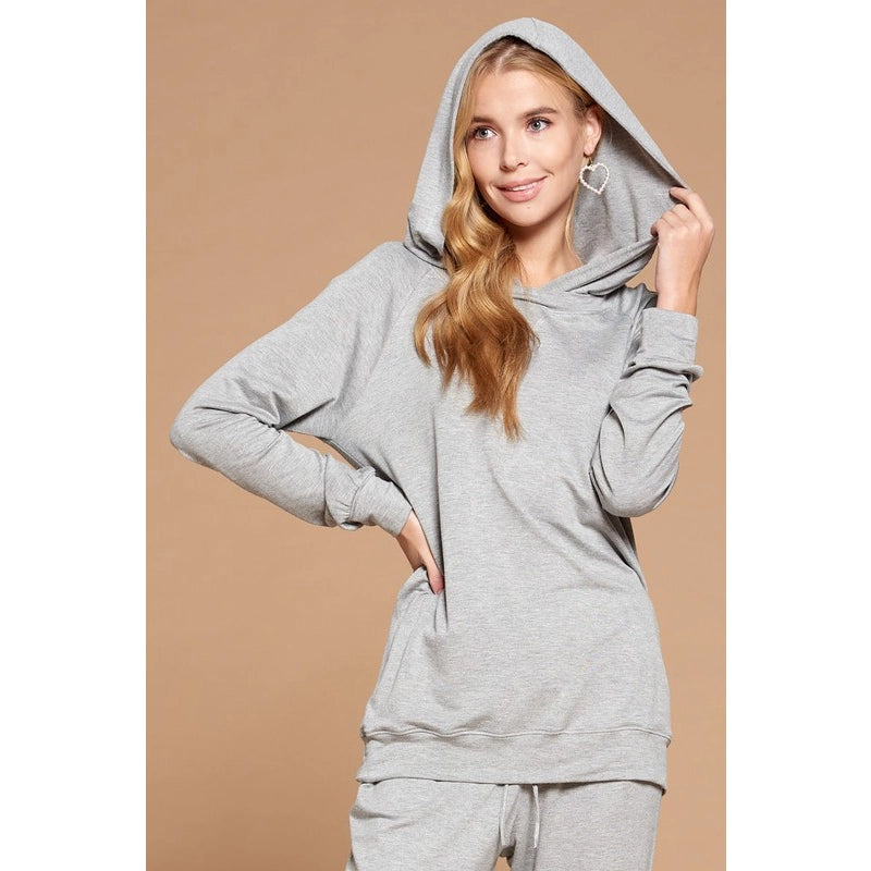 Solid French Terry Loungewear Set - 2 Colors