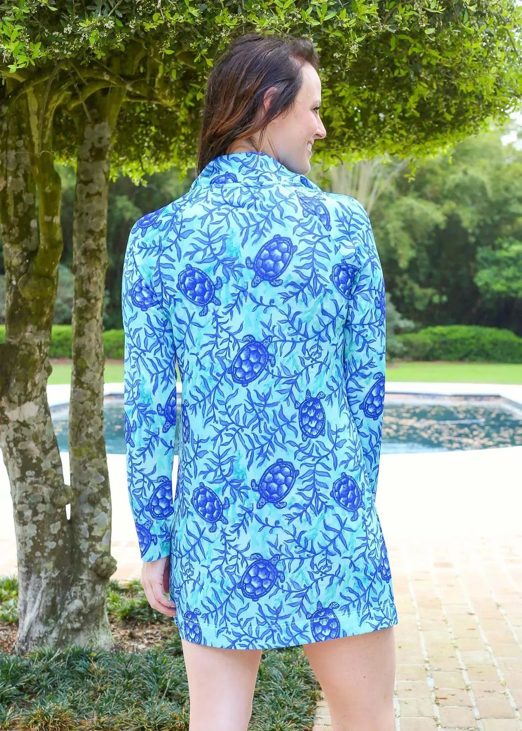 Sophi Sport Half Zip Dress Coco Bay Turtles