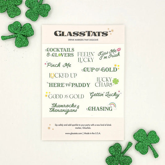 St. Paddy's Day Drink Markers