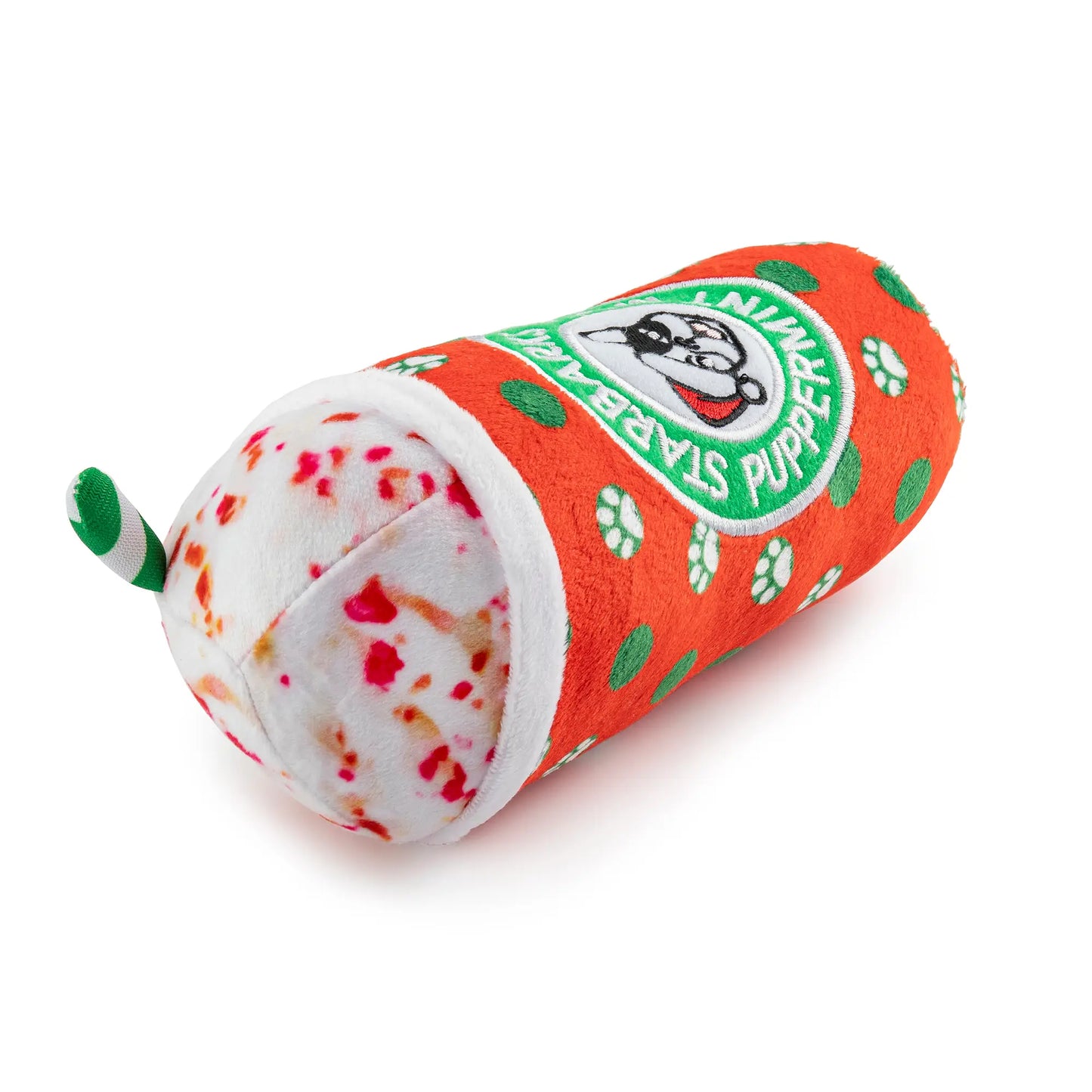 Starbarks Puppermint Mocha - Holiday Dots Christmas Dog Toy