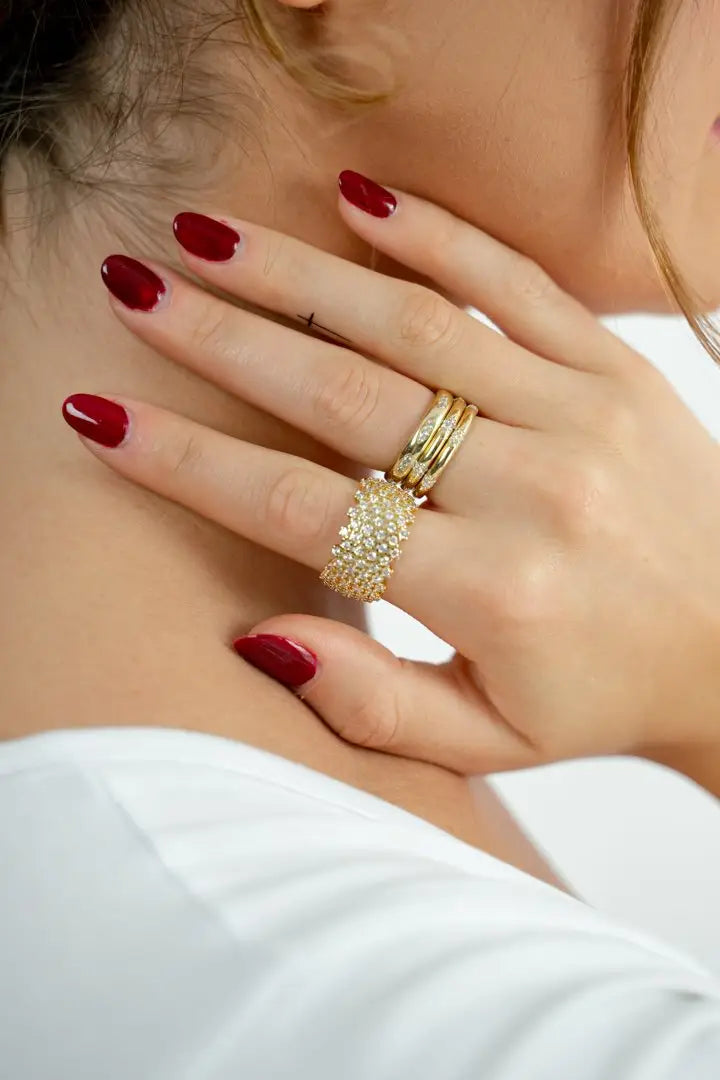 Stunning Sparkle Band Ring