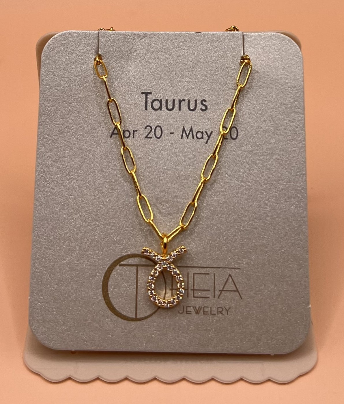 Zodiac sign necklace