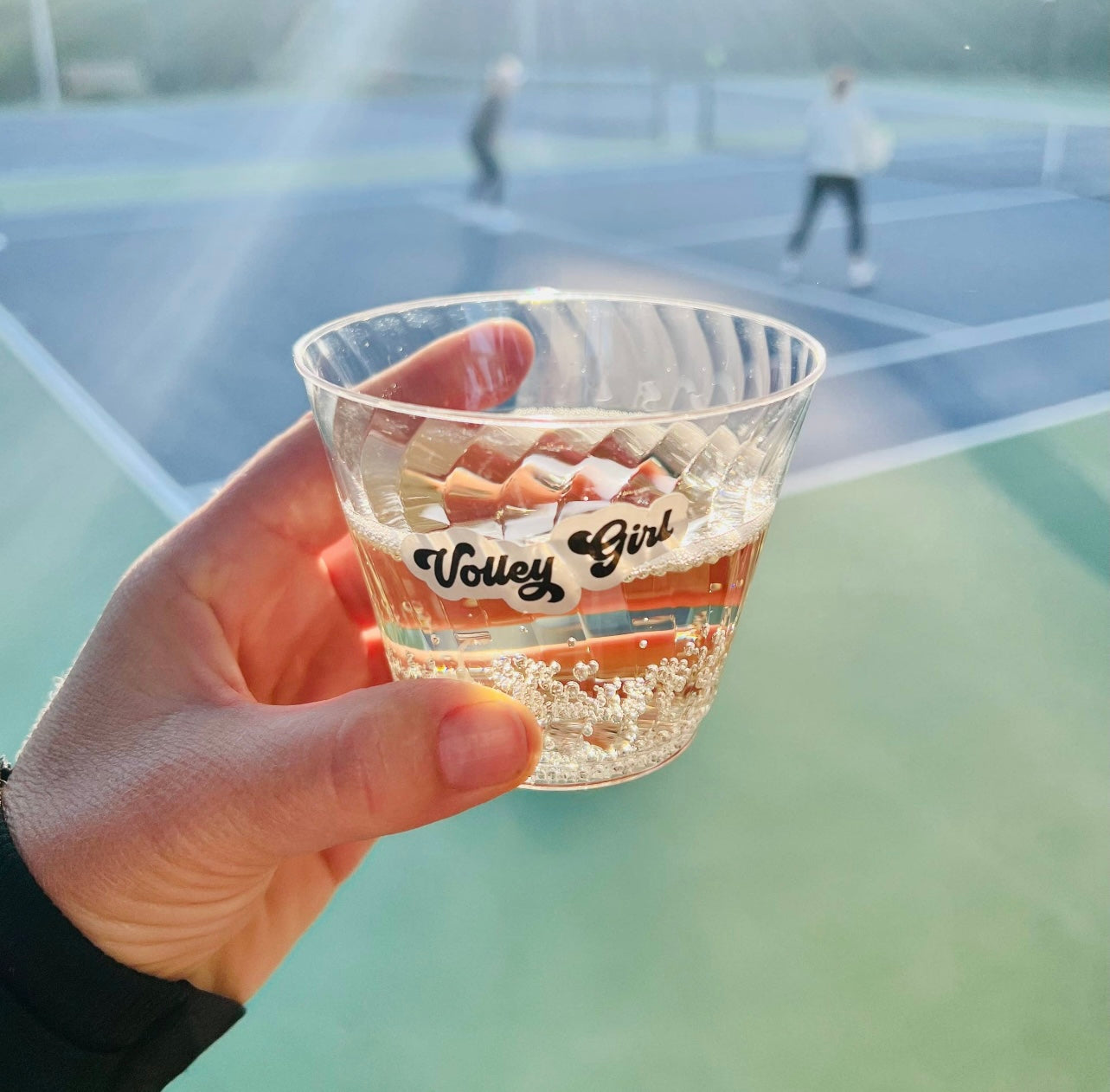 Tennis Time Wine Glass Markers