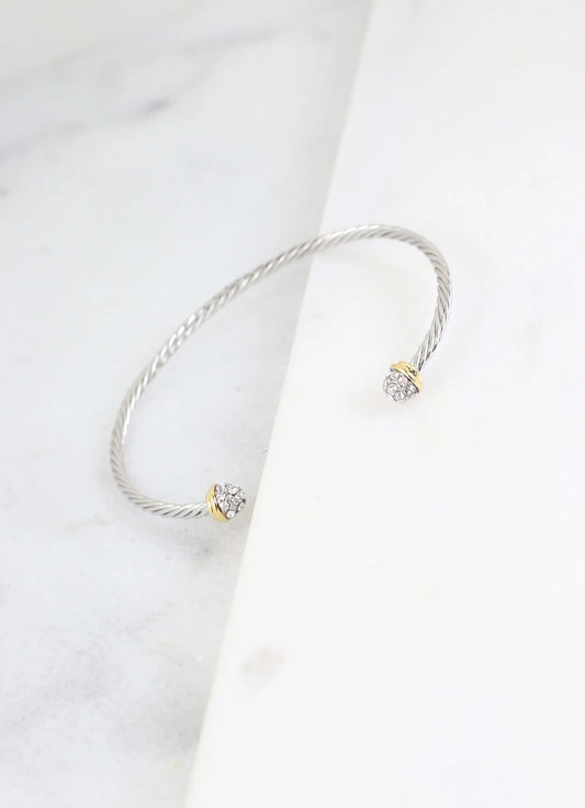 Togersen Cable Bracelet Silver