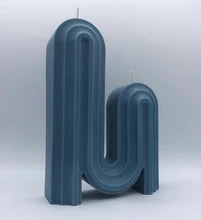 Twin Peaks Candle in Denim Blue