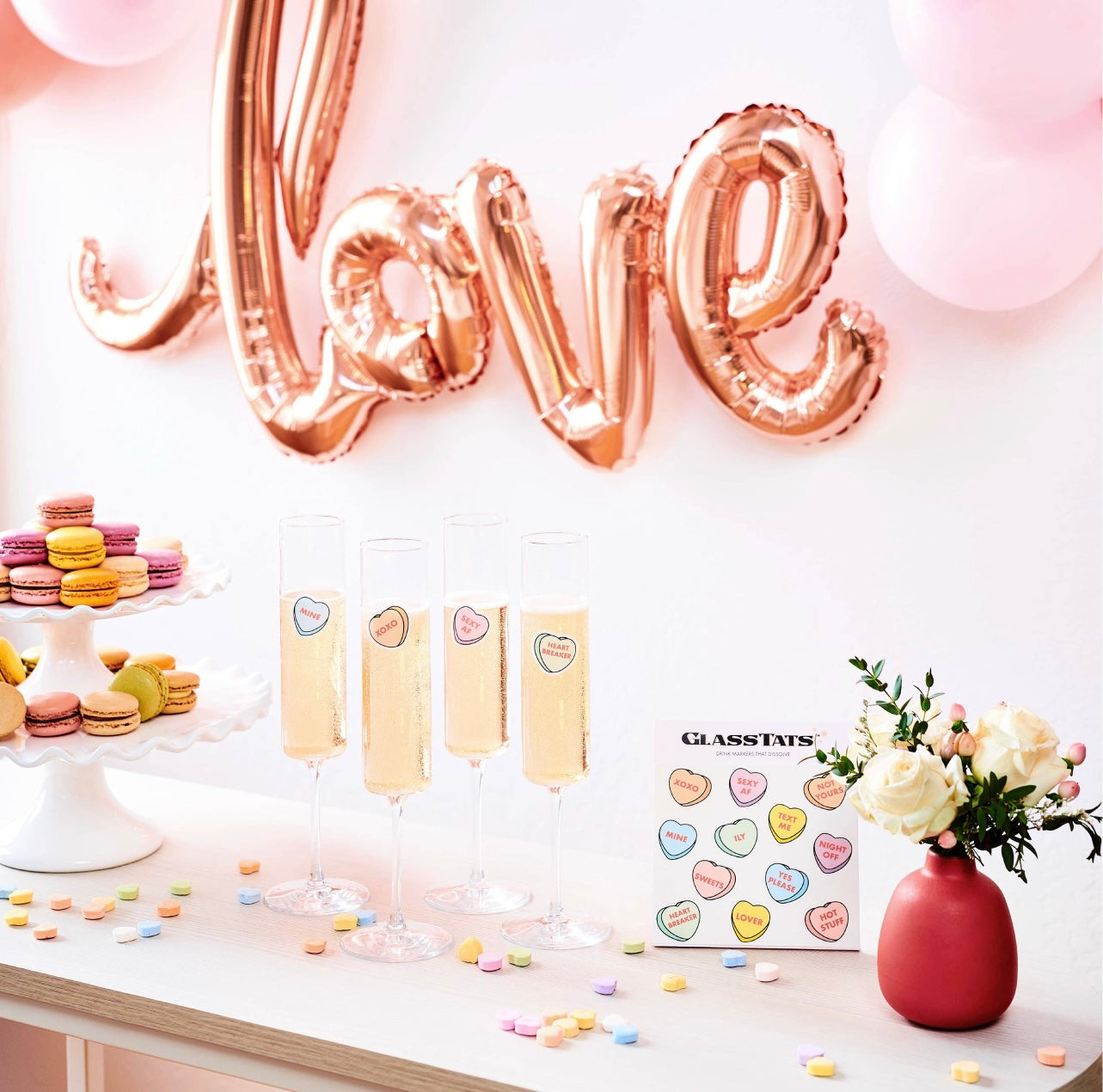 Valentine’s Day Drink Markers