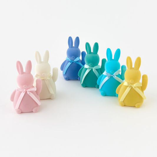 Howdy Hop Hop Waving Bunny, Gift Box, PVC, 7" - Easter