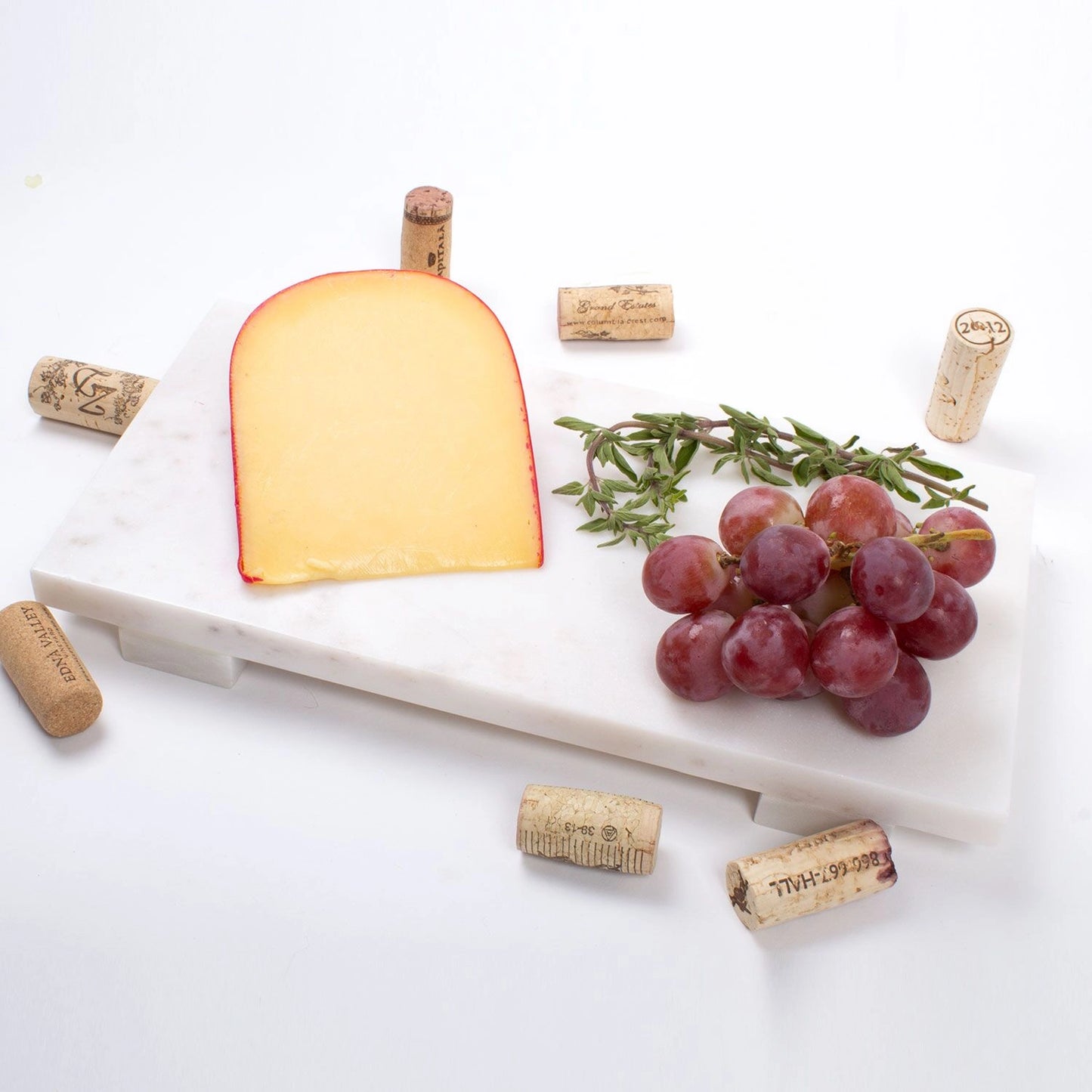 White Marble Cheese Board - Small