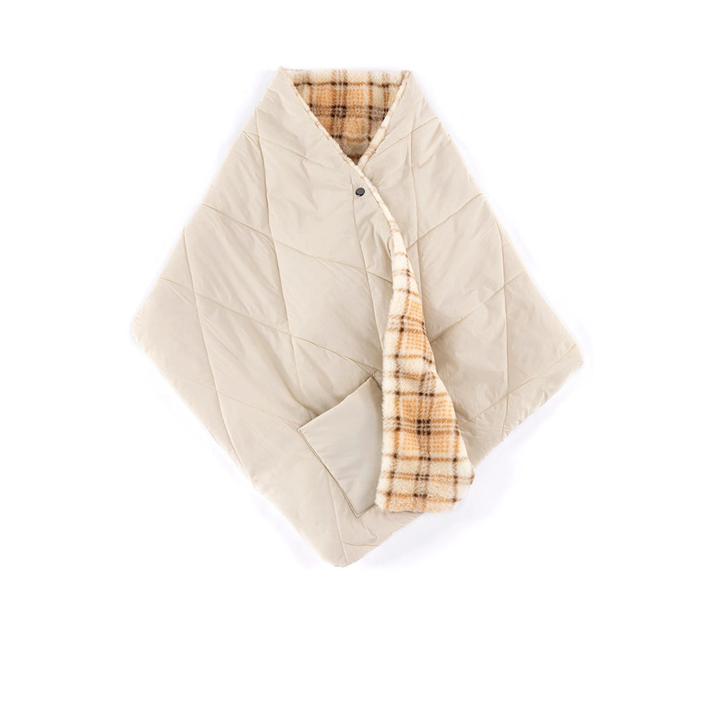 Zeta Double-sided Wrap, Ivory