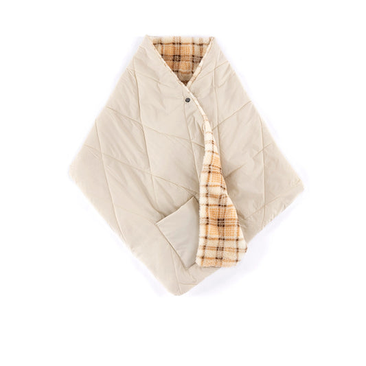 Zeta Double-sided Wrap, Ivory