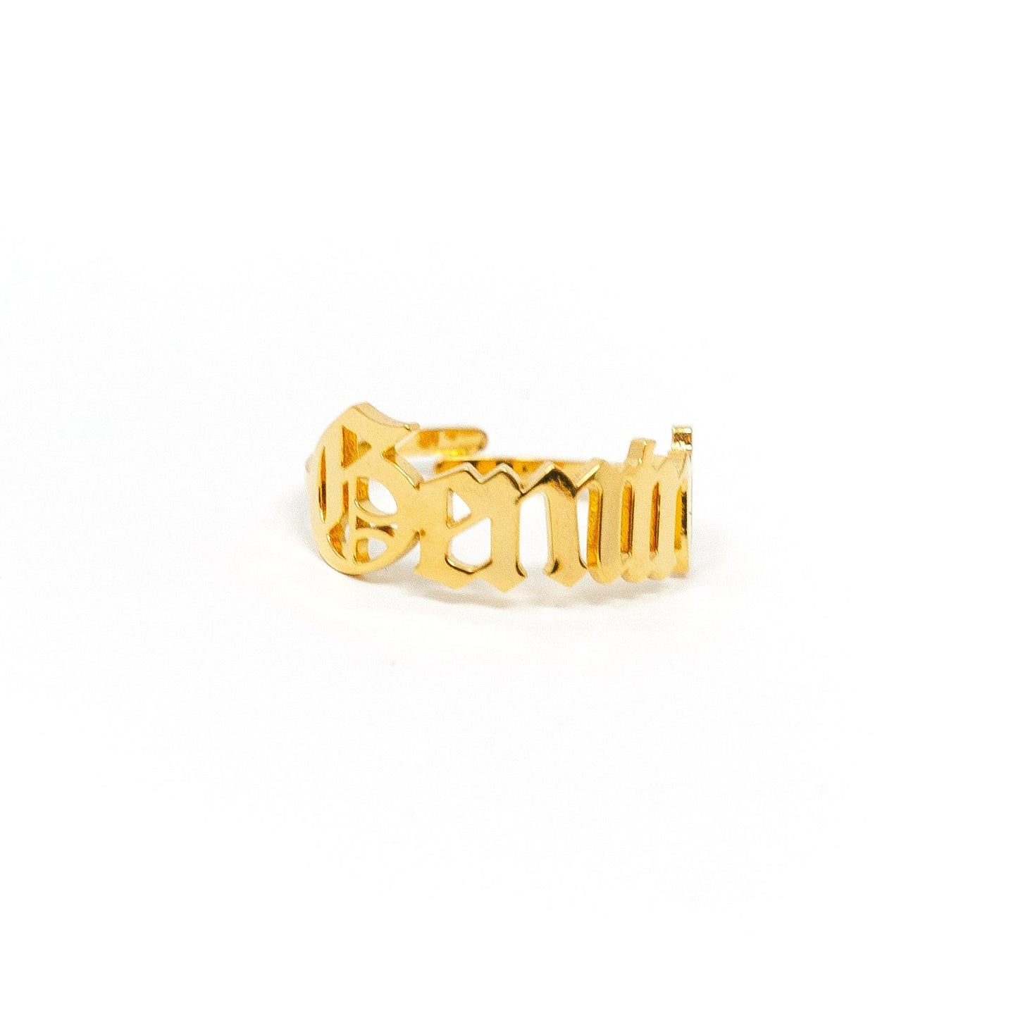 Zodiac Olde English Adjustable Rings