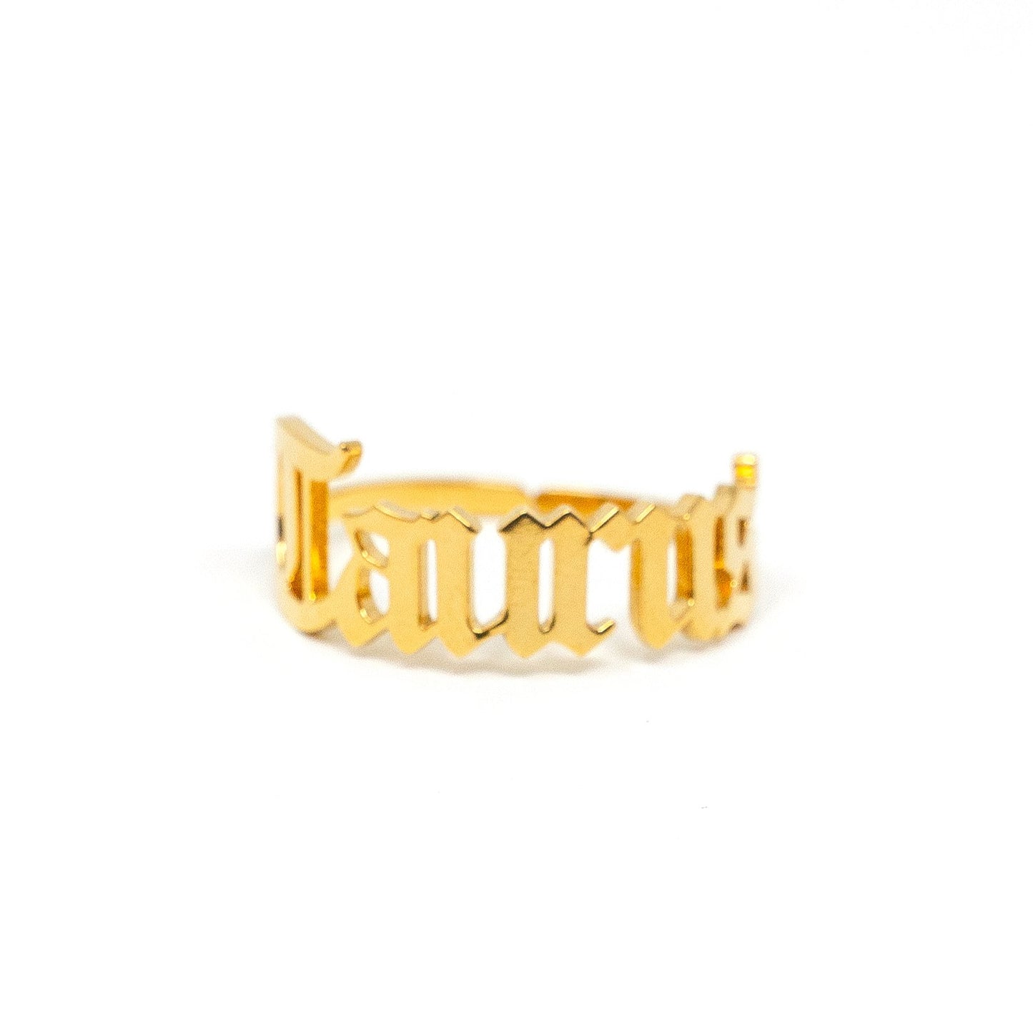 Zodiac Olde English Adjustable Rings