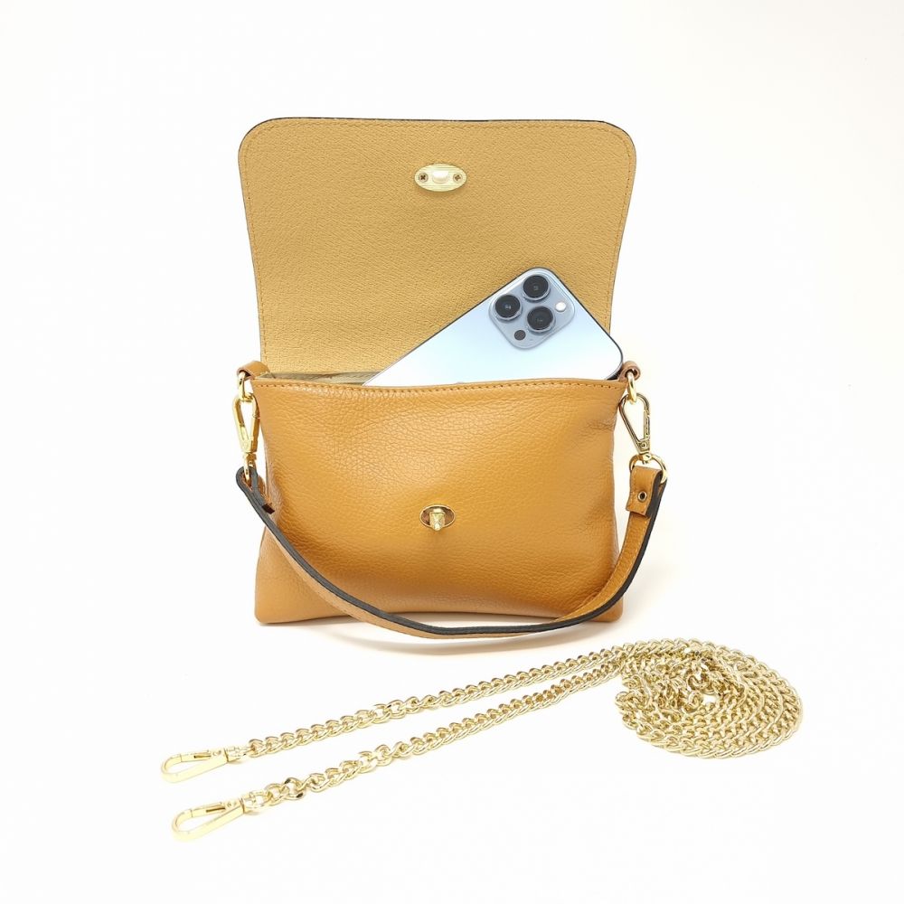 Leather Bee Bag in 2 colors