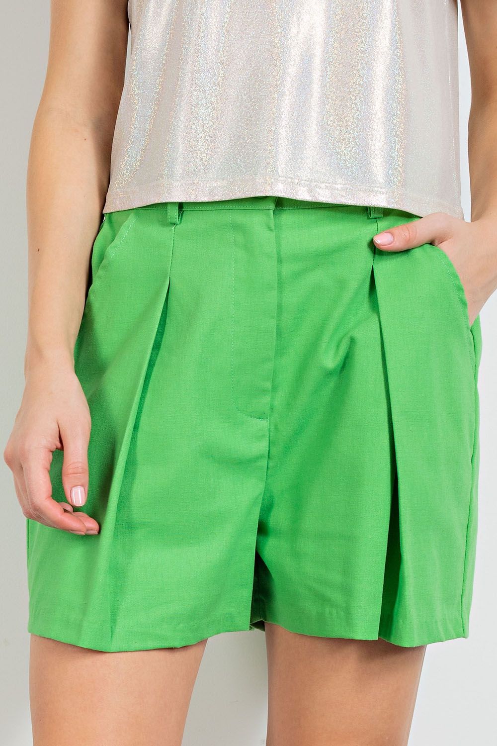 Linen Shorts in 2 Colors