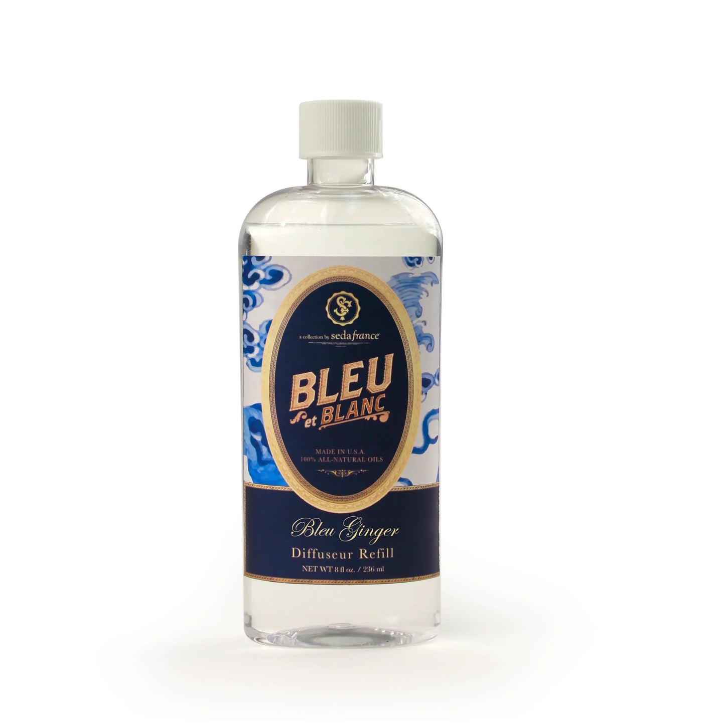 Bleu Ginger Bleu et Blanc Diffuseur Refill