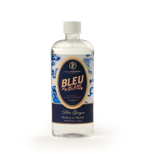 Bleu Ginger Bleu et Blanc Diffuseur Refill