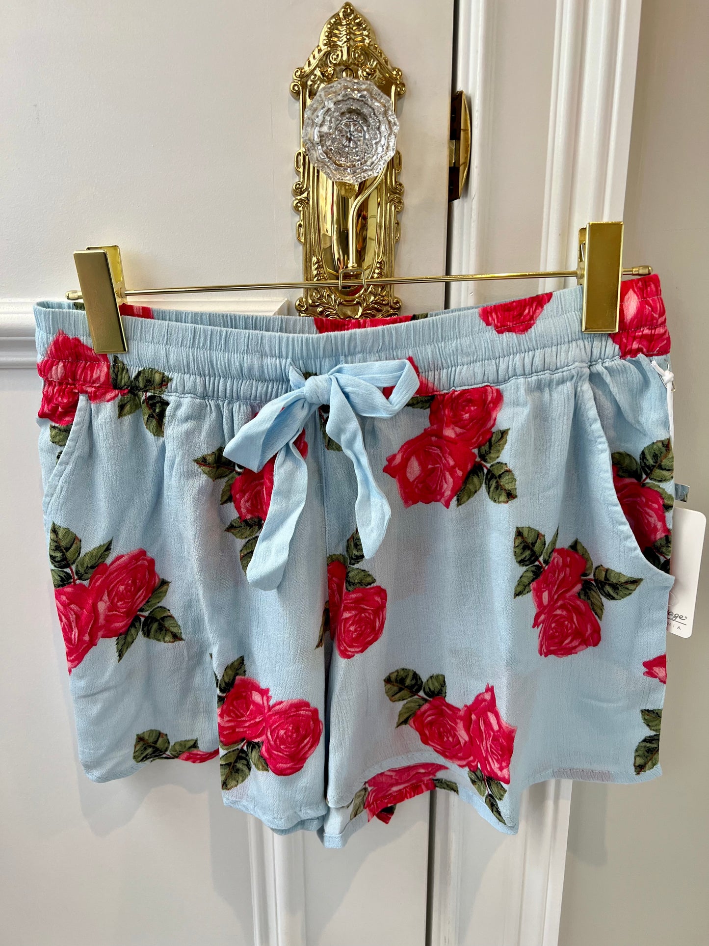 Rose in the USA PJ Shorts Set from PJ Salvage
