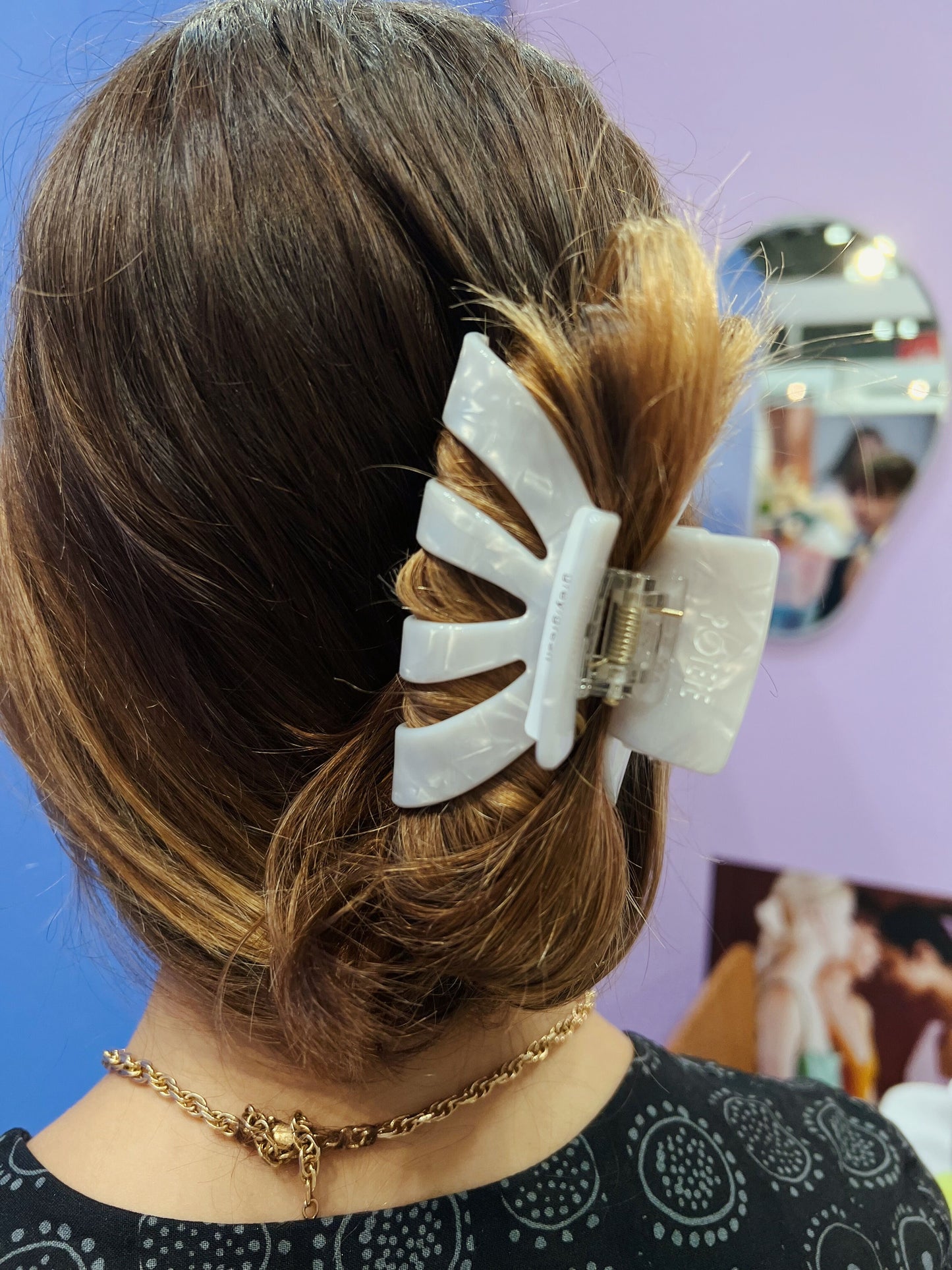 Onion Hair Clip - Aurora