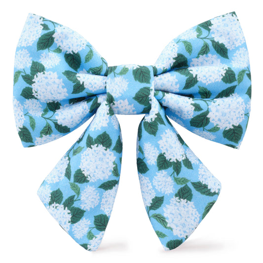 Hydrangea Lady Dog Bow