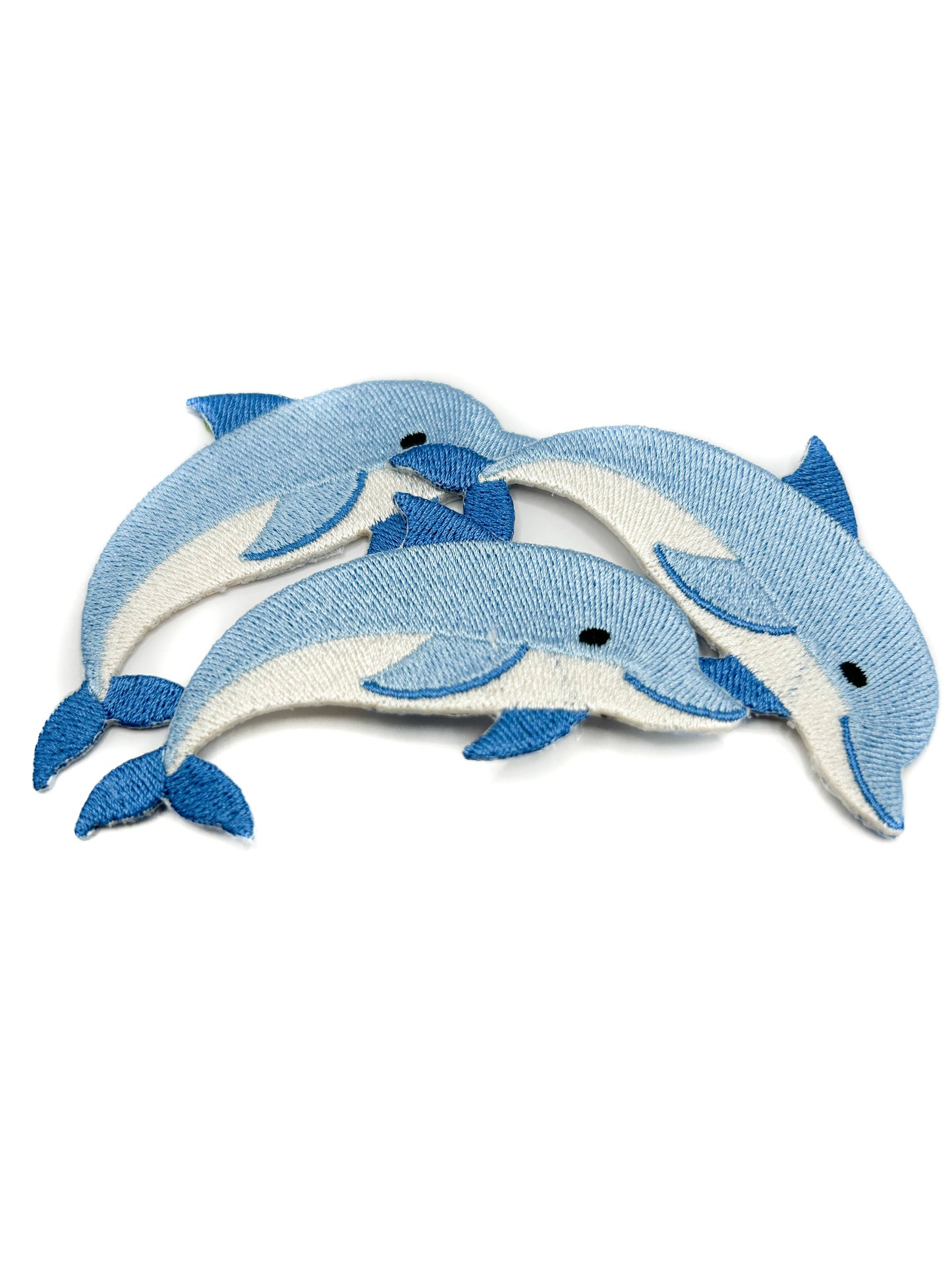 Dolphin Embroidered Patch Coastal Ocean Animal Patch Cute
