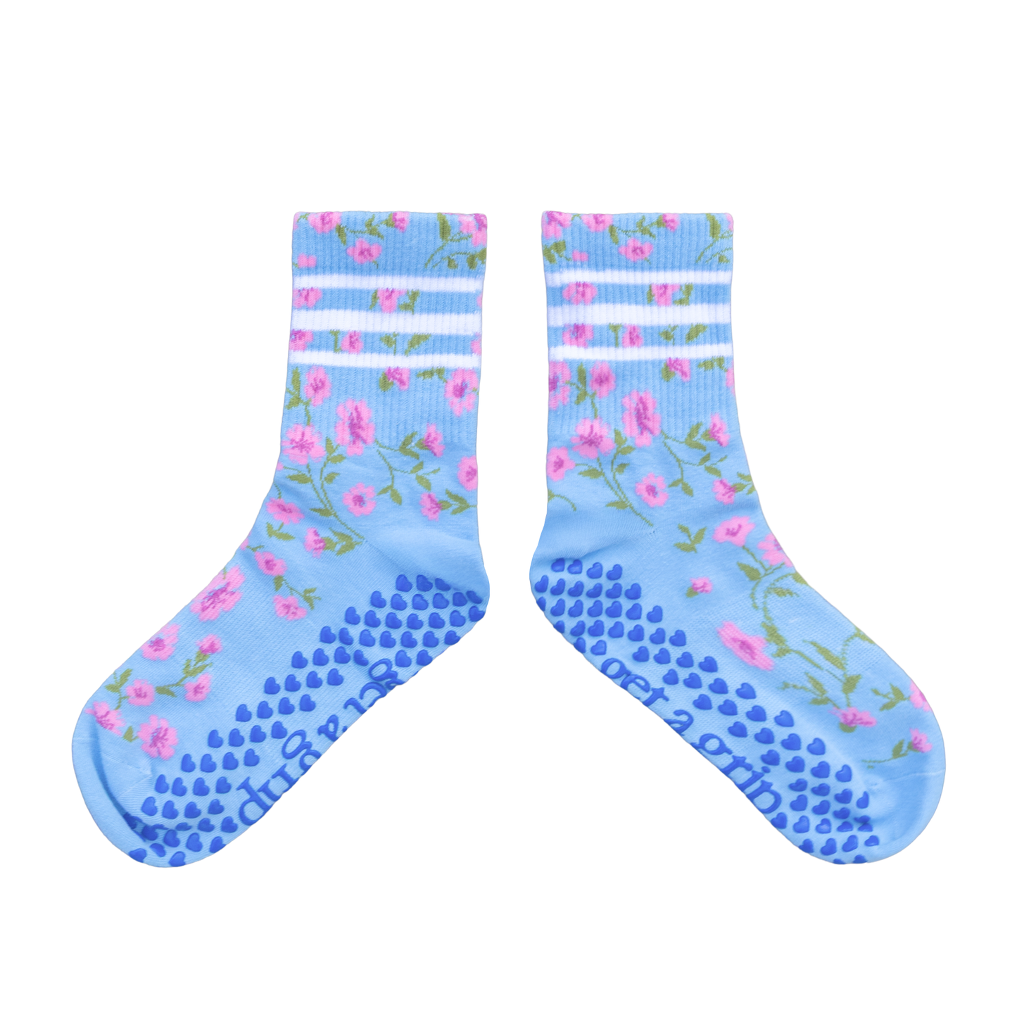 Floral Grippy Socks