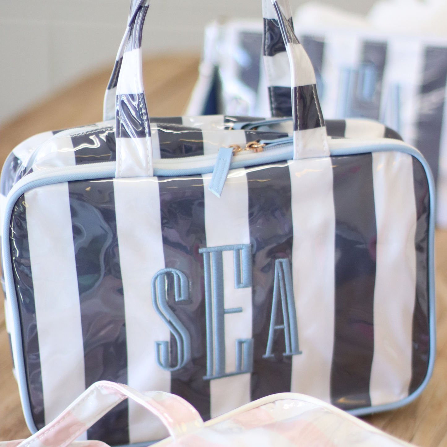Waterproof Cosmetic Case PVC Make up Bag