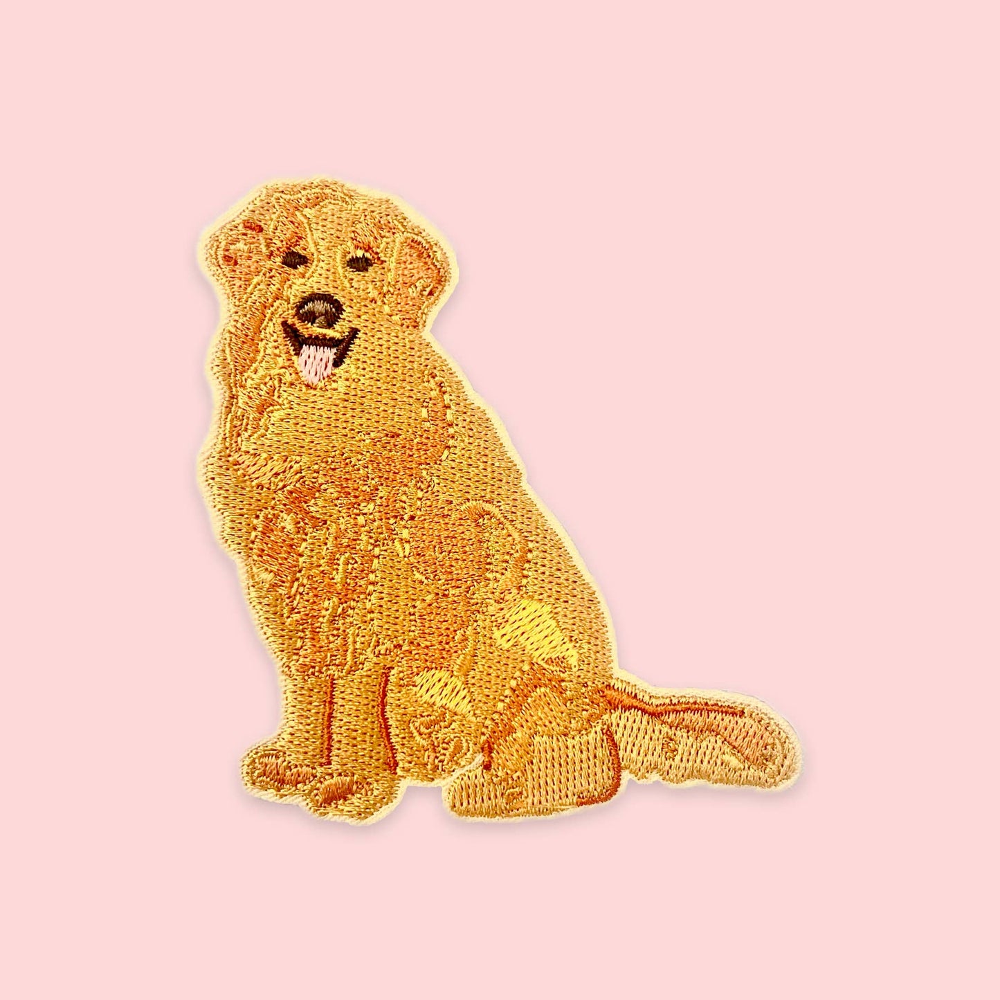 Golden Retriever Iron-On Patch | Dog Iron-On Patch