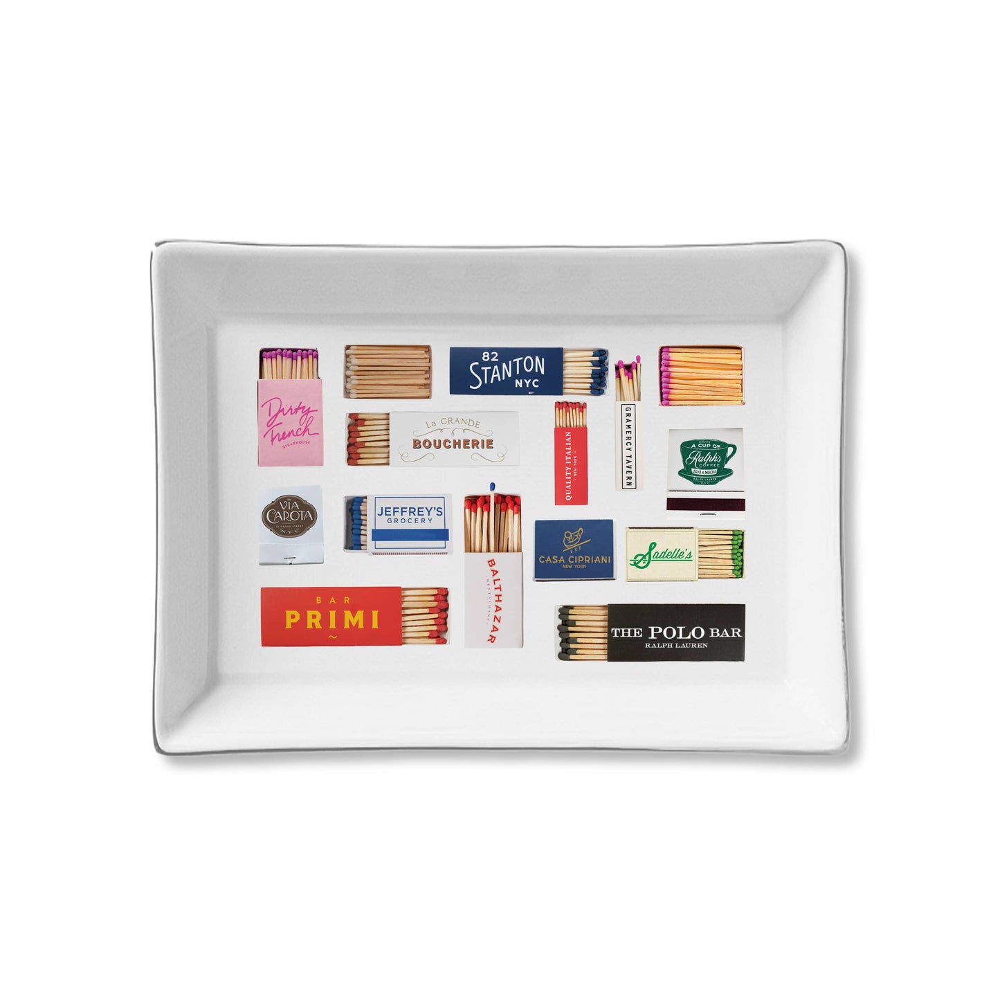 Ceramic Tray - New York City Restaurants