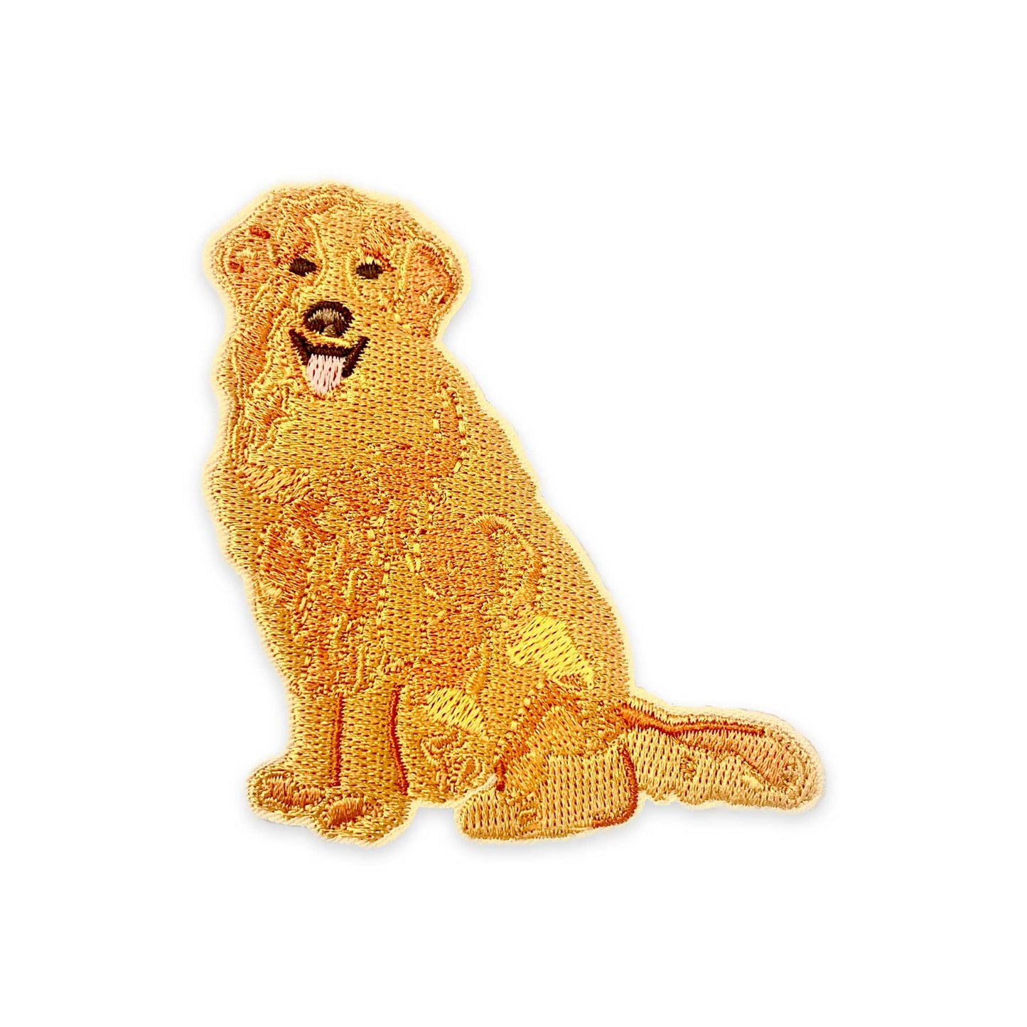 Golden Retriever Iron-On Patch | Dog Iron-On Patch