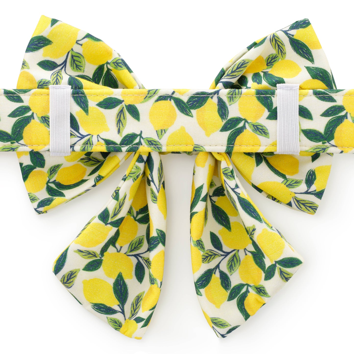 Lemon Zest Lady Dog Bow