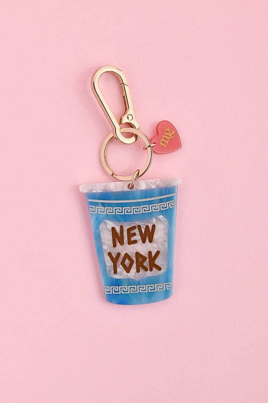 New York Coffee Bag Charm