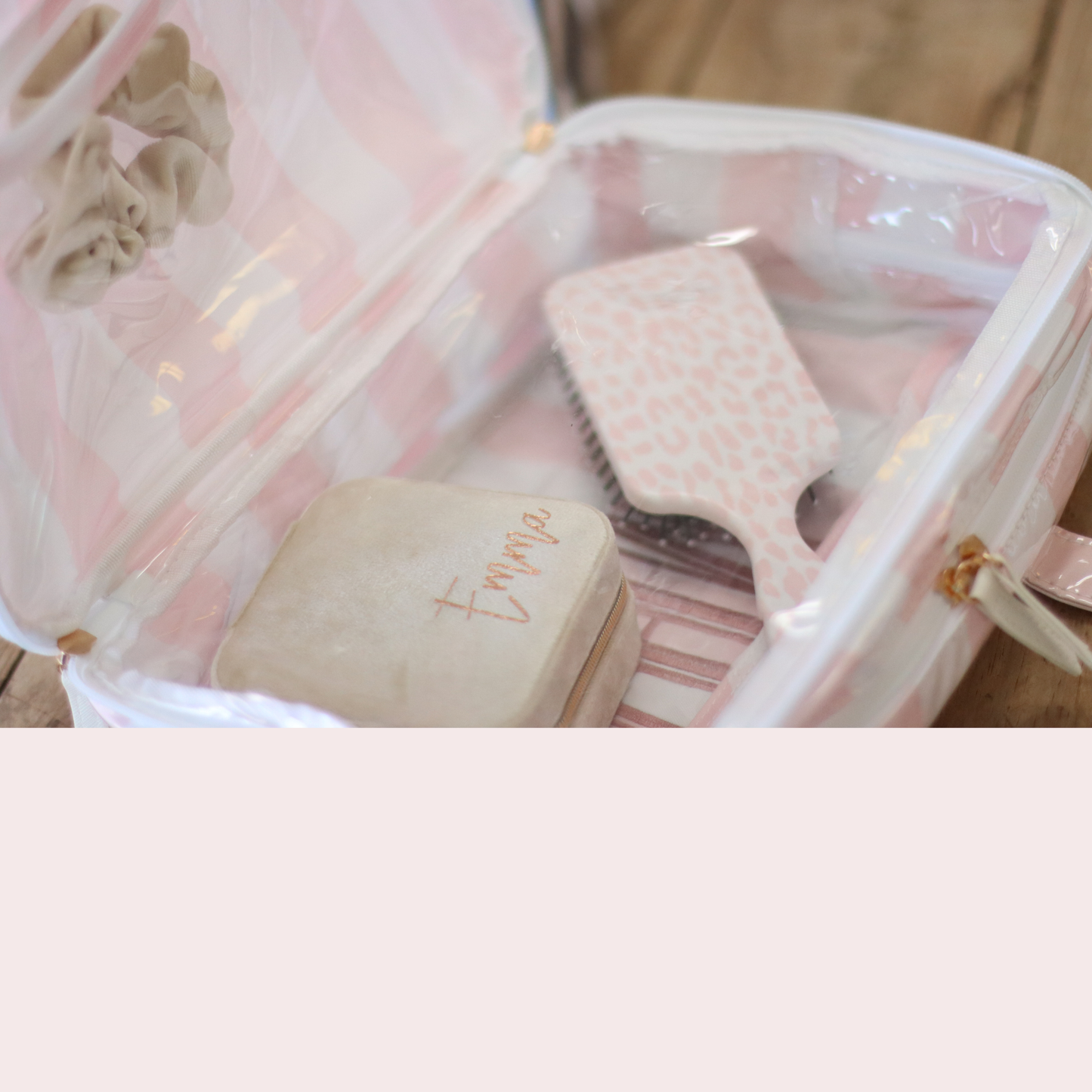Waterproof Cosmetic Case PVC Make up Bag