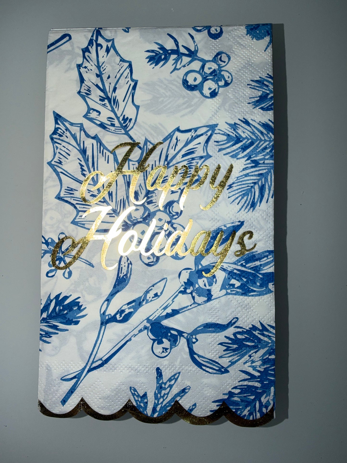 Happy Holidays Guest Towels (Christmas)