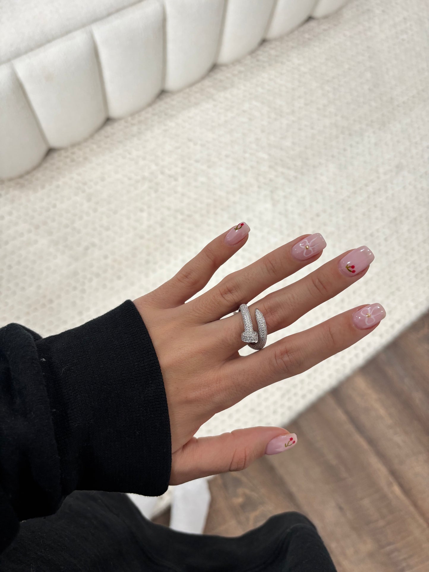 Wrapped Nail Ring